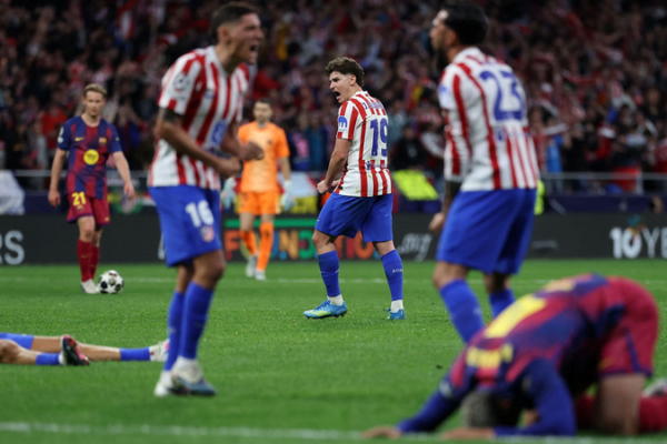 Atlético Madrid Edges Barcelona in Thrilling Champions League Clash