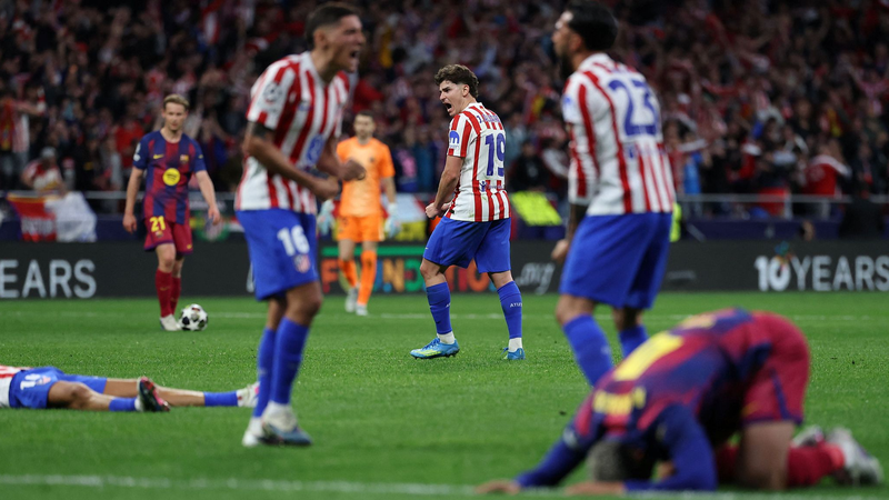 Atlético Madrid Edges Barcelona in Thrilling Champions League Clash