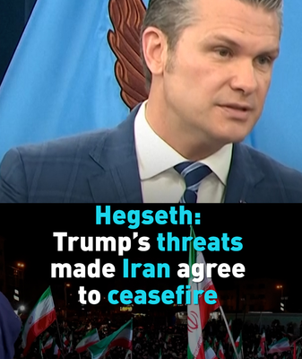 Hegseth_Credits_Trump_s_Strategy_for_Iran_Ceasefire_Agreement video poster