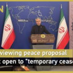 Iran_Considers_Pakistan_s_Ceasefire_Proposal__Rejects_Temporary_Truce_Demands video poster