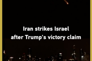 Iran_Launches_Missiles_at_Israel_Following_Trump_s_Victory_Claim video poster