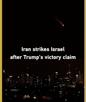 Iran_Launches_Missiles_at_Israel_Following_Trump_s_Victory_Claim video poster