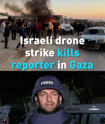 Israeli_Drone_Strike_Kills_Al_Jazeera_Reporter_in_Gaza video poster