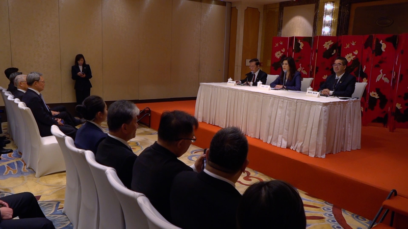 KMT_Chairwoman_Backs_Mainland_s_Cross_Strait_Goodwill_After_Beijing_Talks video poster