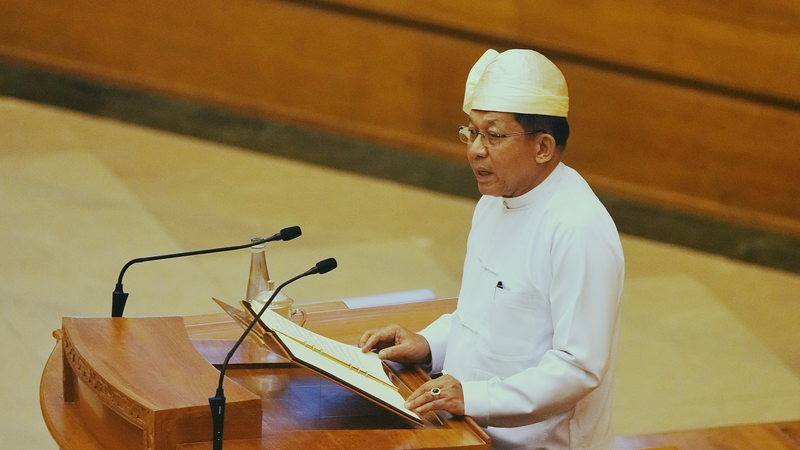 Min_Aung_Hlaing_Sworn_In_as_Myanmar_President_Amid_Political_Transition