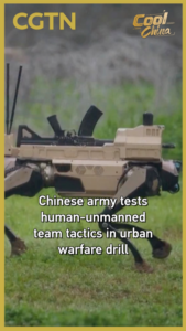 PLA_Integrates_Drones__Robotic_Units_in_Urban_Warfare_Drills video poster
