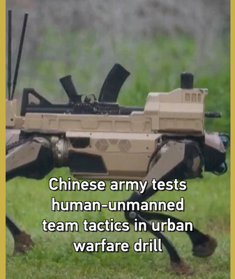 PLA_Integrates_Drones__Robotic_Units_in_Urban_Warfare_Drills video poster