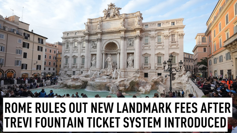 Rome_s_Trevi_Fountain_Fee_Sparks_Debate_on_Tourism_Management video poster