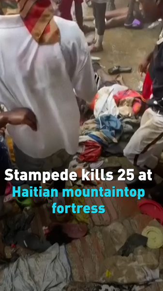 Stampede_at_Haitian_Fortress_Leaves_25_Dead__Dozens_Injured video poster