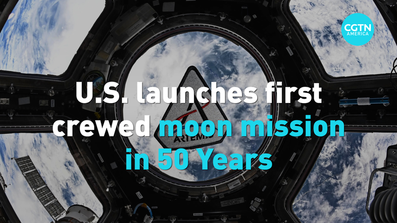 US_Launches_First_Crewed_Moon_Mission_in_50_Years video poster