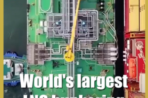 World_s_Largest_LNG_Bunkering_Vessel_Makes_Historic_Debut_in_Shenzhen video poster