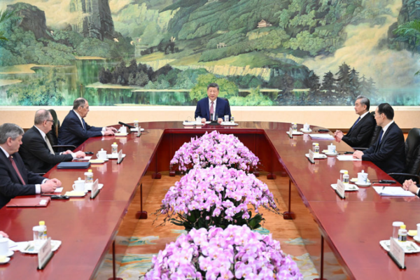 Xi_Jinping_Holds_Talks_with_Russian_FM_Lavrov_in_Beijing video poster
