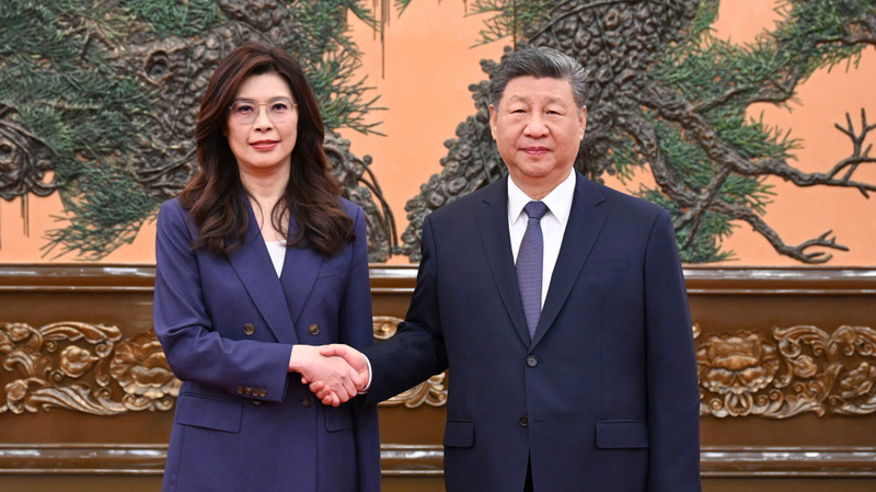 Xi_Jinping__KMT_Chairwoman_Cheng_Li_wun_Meet_in_Beijing_to_Strengthen_Cross_Strait_Ties - Khabar Asia Xi_Jinping__KMT_Chairwoman_Cheng_Li_wun_Meet_in_Beijing_to_Strengthen_Cross_Strait_Ties